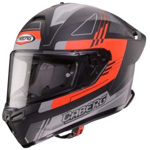 Caberg Roxter Colt Motorcycle Helmet Black Grey Red 1