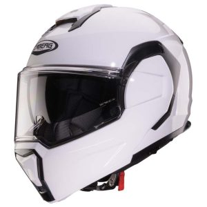 Caberg Trip Plain Motorcycle Helmet - White 1