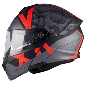 MT Genesis R Shift Motorcycle Helmet – Black/Red MT Genesis R Shift Motorcycle Helmet Black Red 1