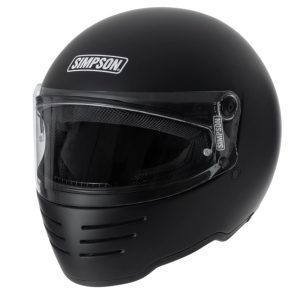 Simpson M62 Plain Motorcycle Helmet - Matt Black 1