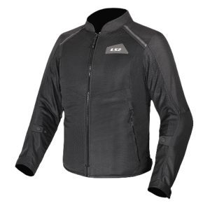 LS2 Breeze Motorcycle Jacket Black 1