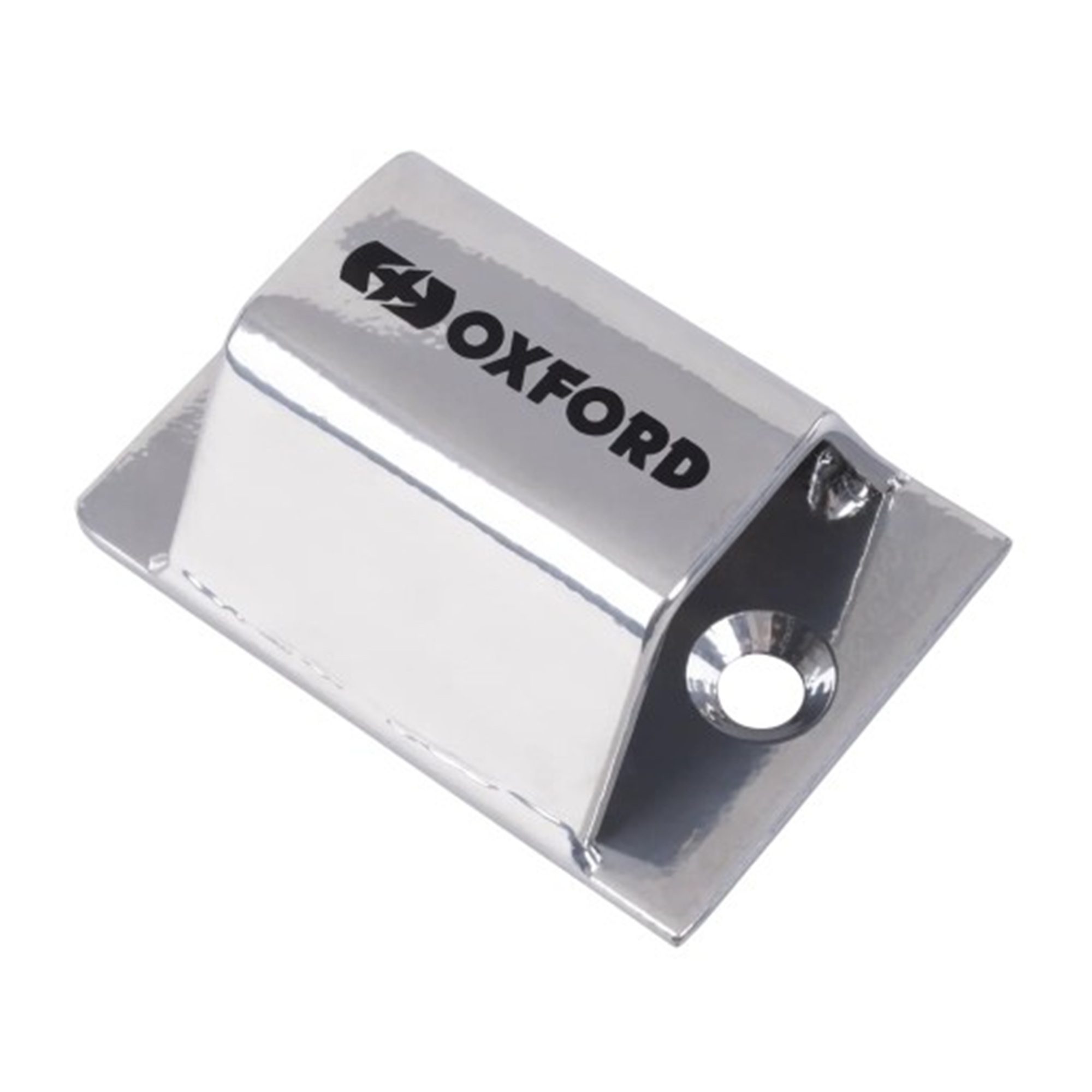 Oxford Brute Force Motorcycle Ground Anchor - Chrome 1