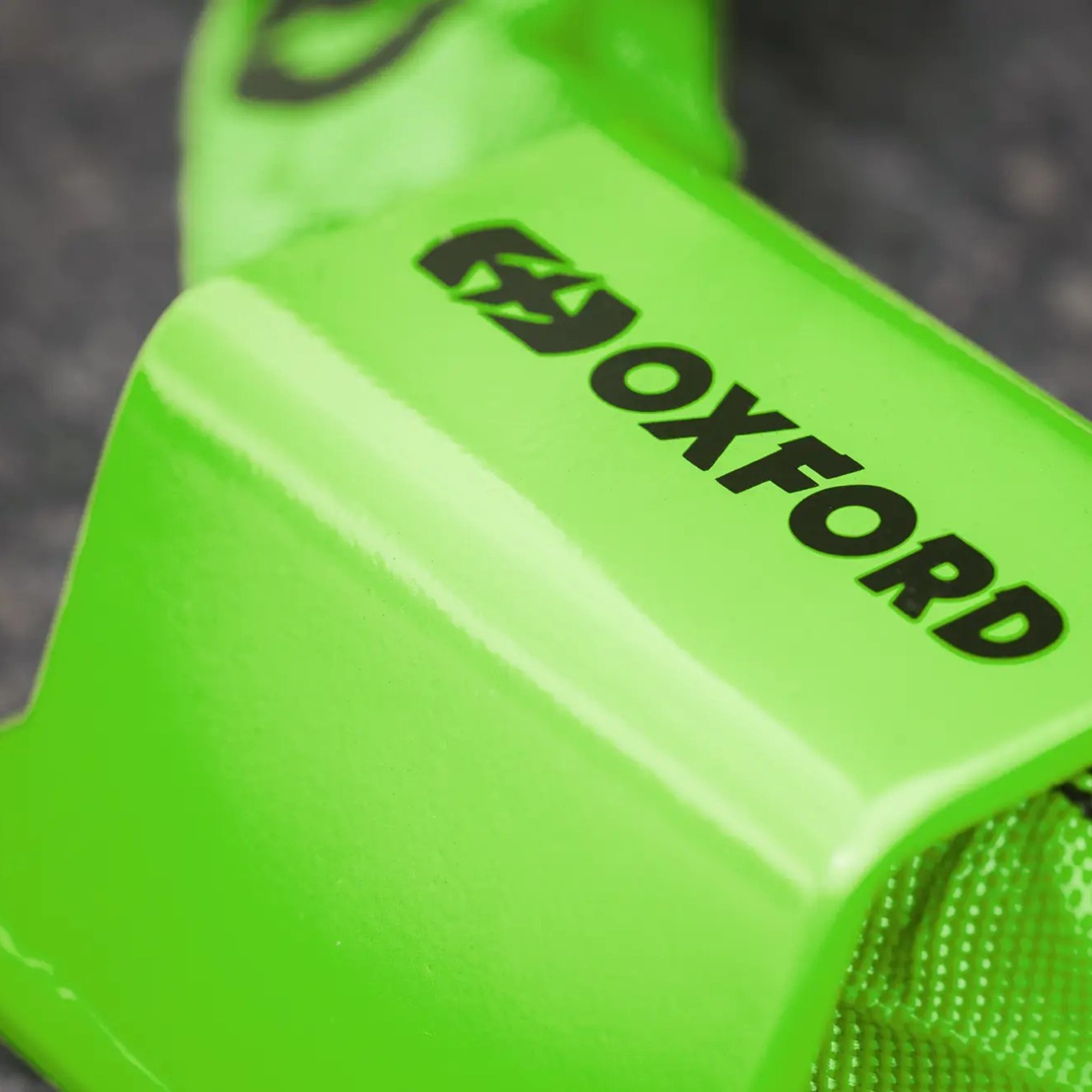 Oxford Brute Force Motorcycle Ground Anchor - Green Lifestyle 2