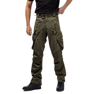 Spada Combat Air Motorcycle Trousers - Olive Green 2