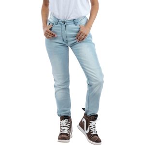 Spada Drifter Women's Motorcycle Jeans Beach Blue 1