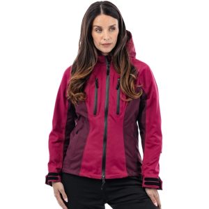 Spada Lula Womens Waterproof Motorcycle Jacket Port Red 1.1