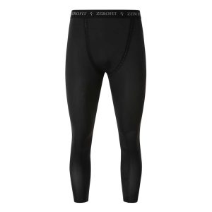 Zerofit Iceskin Motorcycle Open Leggings Black 1