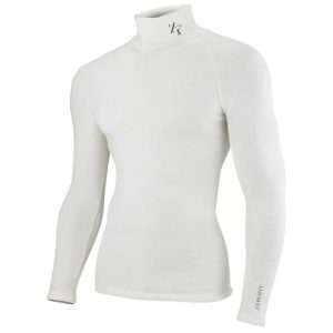 Zerofit Ultimate Heatrub Long Sleeve Base Layer Winter White 1